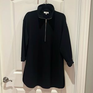 Lafayette 148 Black M Tunic worn 1x